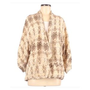 Aryn K silk blazer